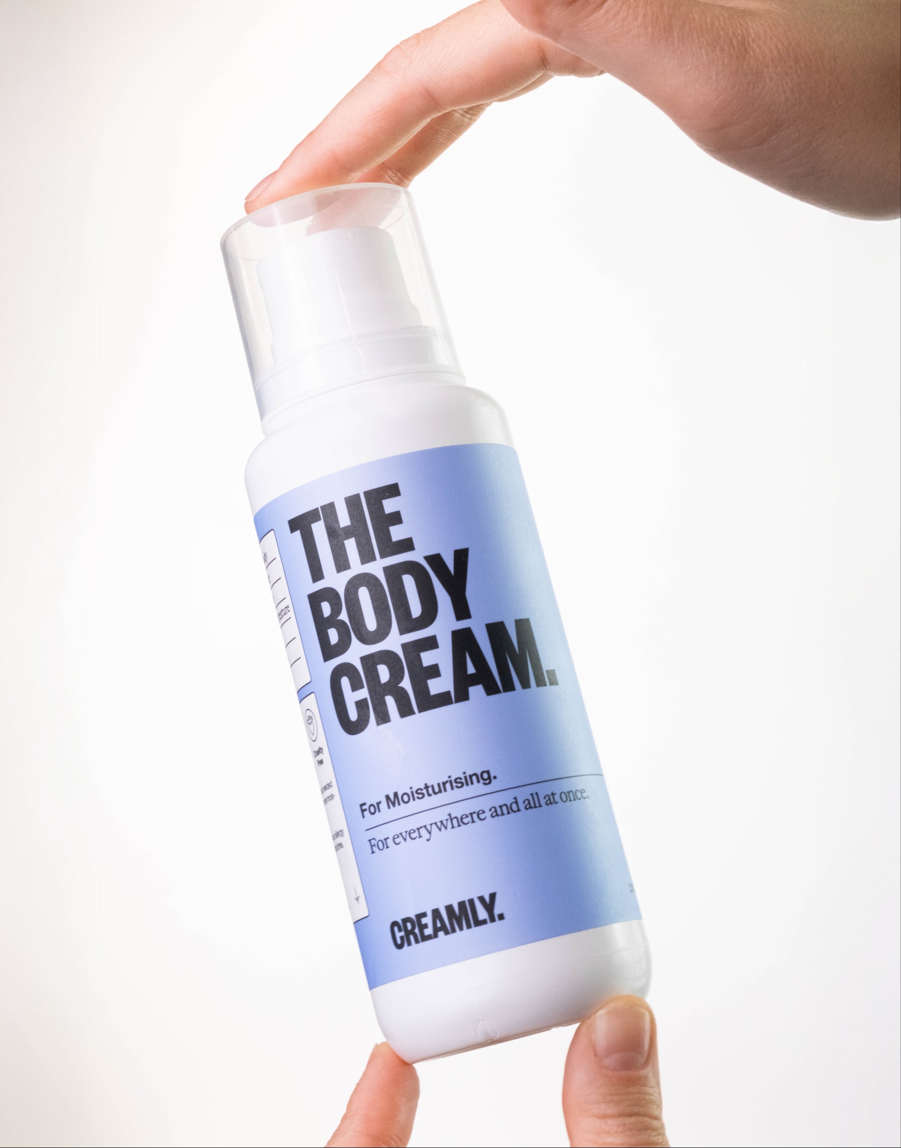 The Body Cream. For Moisturising.