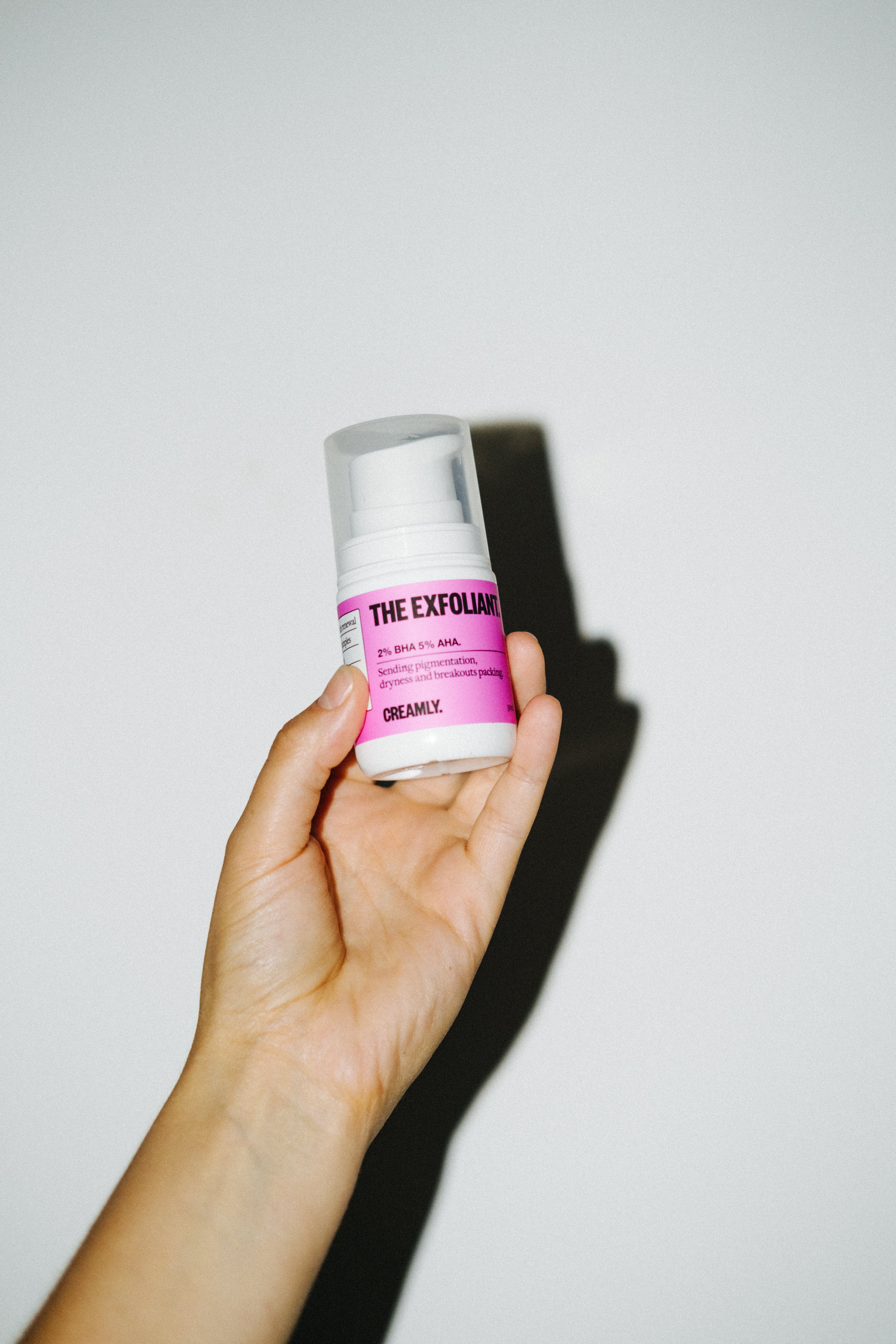 The Exfoliant. 2% BHA 5% AHA