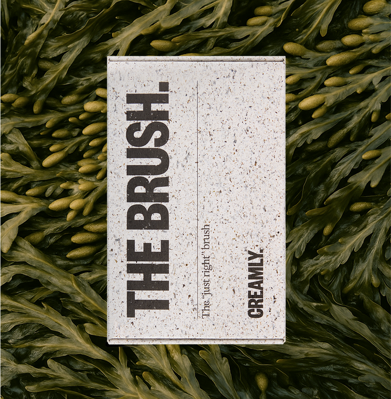 My packaging? From seaweed, fully biodegradable.